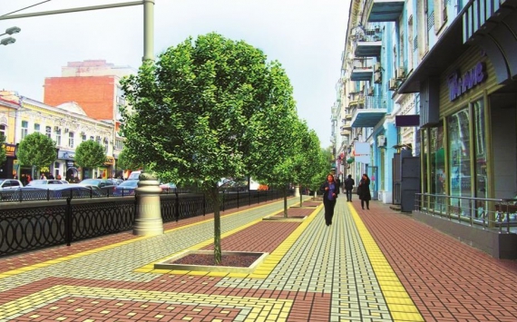В Ростове на Газетном появится пешеходная зона за 200 млн рублей